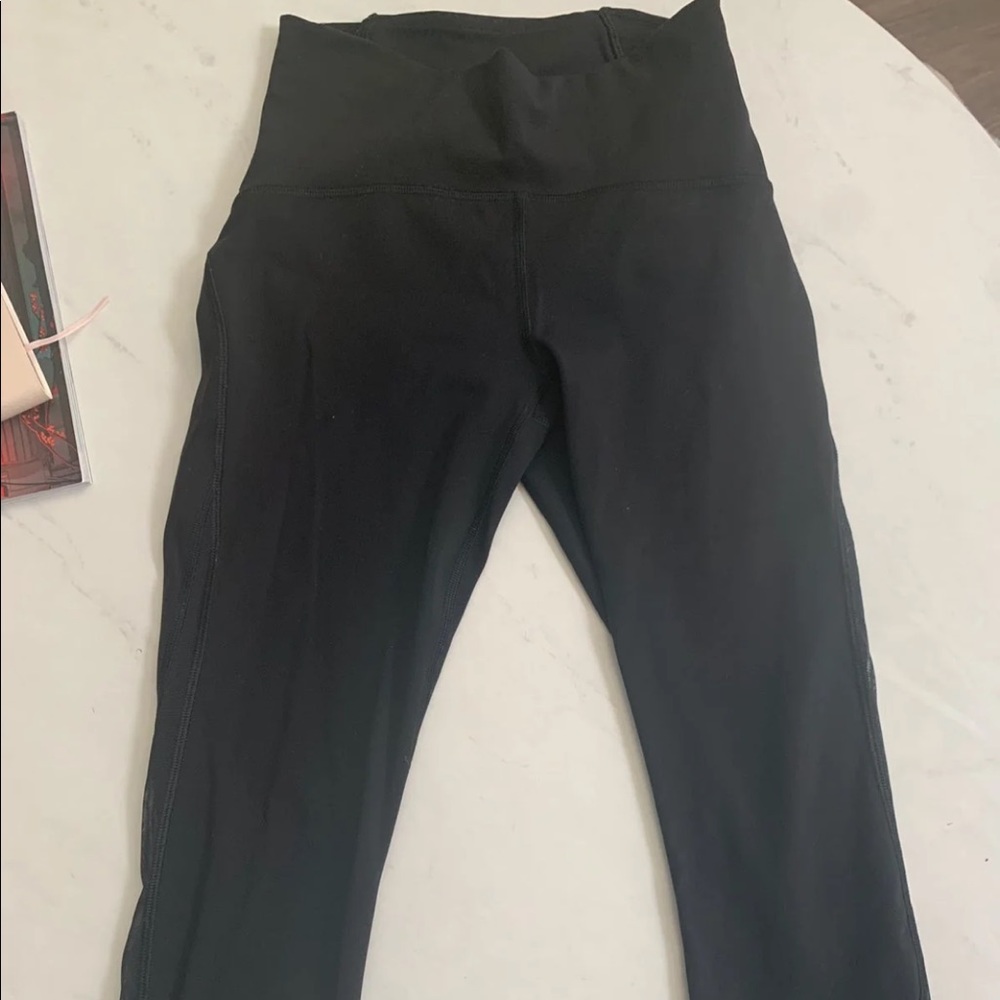 Lululemon cropped high waisted leggings